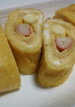 お弁当に⇒だし巻卵焼き〜(*´˘`*)♡-レシピのメイン写真