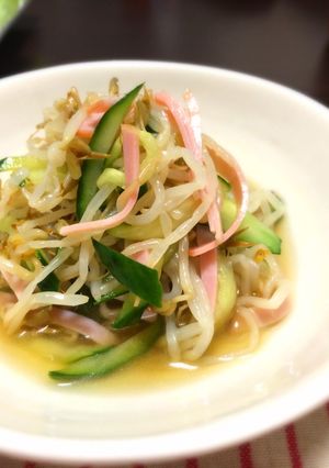 胡瓜ともやしの中華サラダ-レシピのメイン写真
