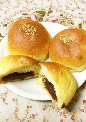 糖質制限！しっとり大豆粉あんぱん-レシピのメイン写真