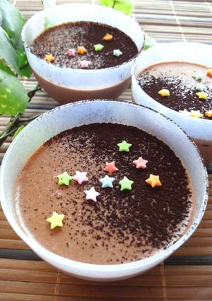 七夕✰チョコは無くともチョコムース-レシピのメイン写真