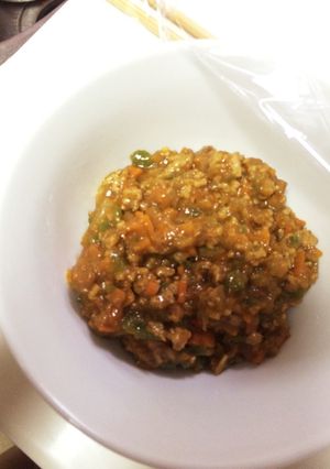 簡単 カレールーでドライカレー-レシピのメイン写真