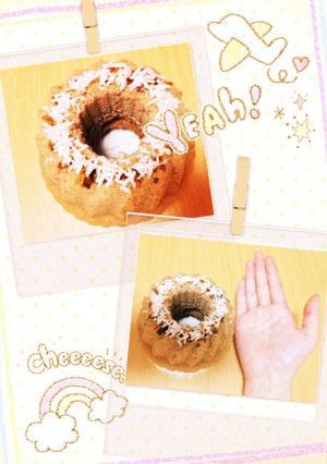 小さなコーヒーシフォンケーキ-レシピのメイン写真