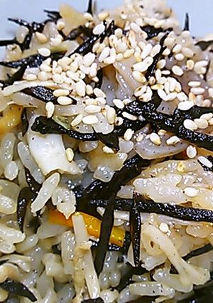 鉄分とれる◇ひじき炊き込みご飯◇-レシピのメイン写真