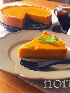 焼かないかぼちゃプリンタルト-レシピのメイン写真