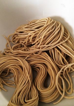 材料4つ！家二郎の麺を作ろう♩-レシピのメイン写真