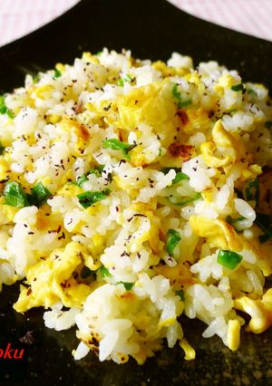 ゆかりチャーハン・・・簡単１人昼ご飯②-レシピのメイン写真
