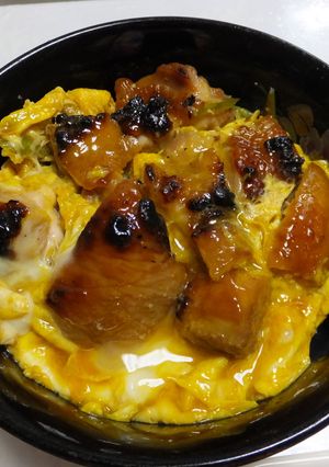 半熟トロトロ親子丼＊親子ぶっかけうどん-レシピのメイン写真