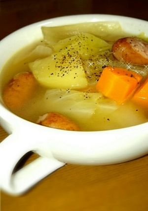 ウインナーと野菜いっぱいコンソメスープ☆-レシピのメイン写真