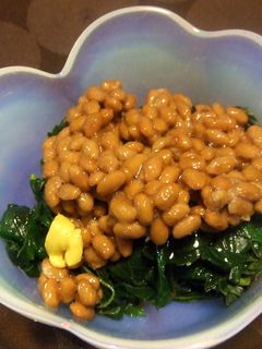 モロヘイヤ納豆ネバネバ合え-レシピのメイン写真
