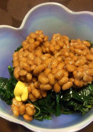 モロヘイヤ納豆ネバネバ合え-レシピのメイン写真