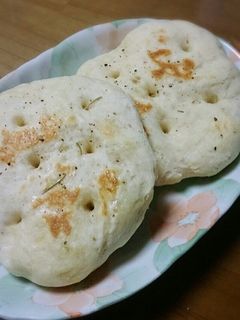 フライパンでフォカッチャ-レシピのメイン写真