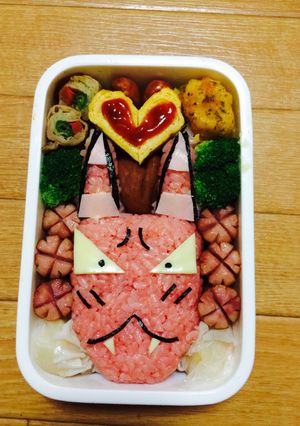 キャラ弁☆おじゃる丸のアカネ♪-レシピのメイン写真