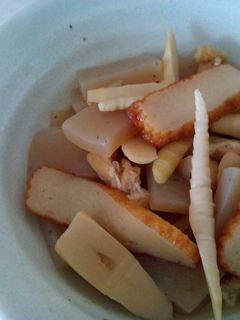 細竹とさつま揚げの煮物-レシピのメイン写真