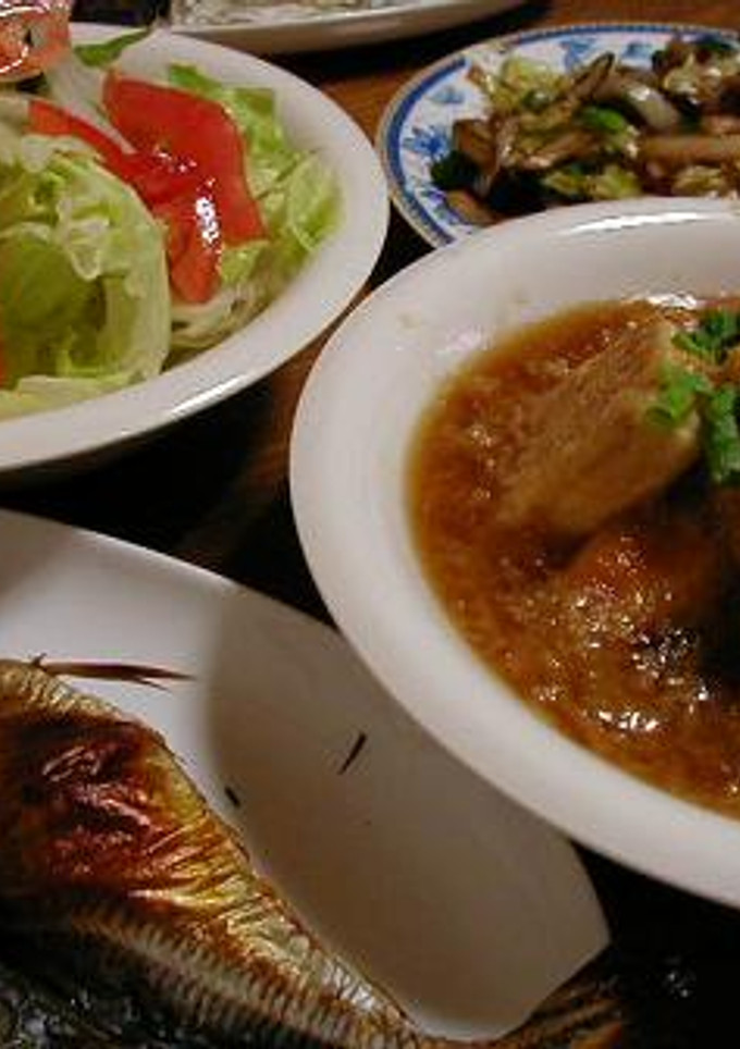 残ったてんかすで美味しい揚げだし豆腐風！-レシピのメイン写真