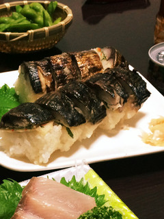 しめ鯖で骨抜き不要の焼き鯖寿司-レシピのメイン写真