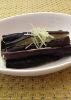 茹で茄子-レシピのメイン写真