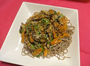 残り麺で！和風ごまあんかけそば-レシピのメイン写真