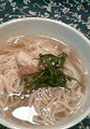 病中病後・夏バテさんの「梅にゅうめん」-レシピのメイン写真