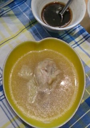 とり手羽とキャベツの中華風スープ-レシピのメイン写真