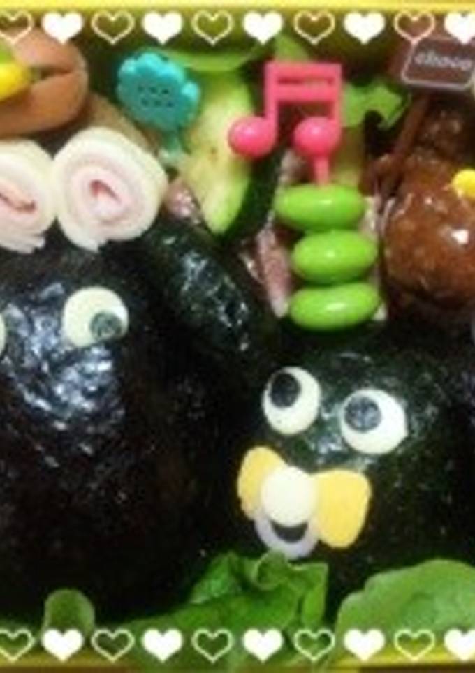 ひつじのショーン*ティミー親子☆キャラ弁 by *HanaKiChi 【クックパッド】 簡単おいしいみんなのレシピが392万品