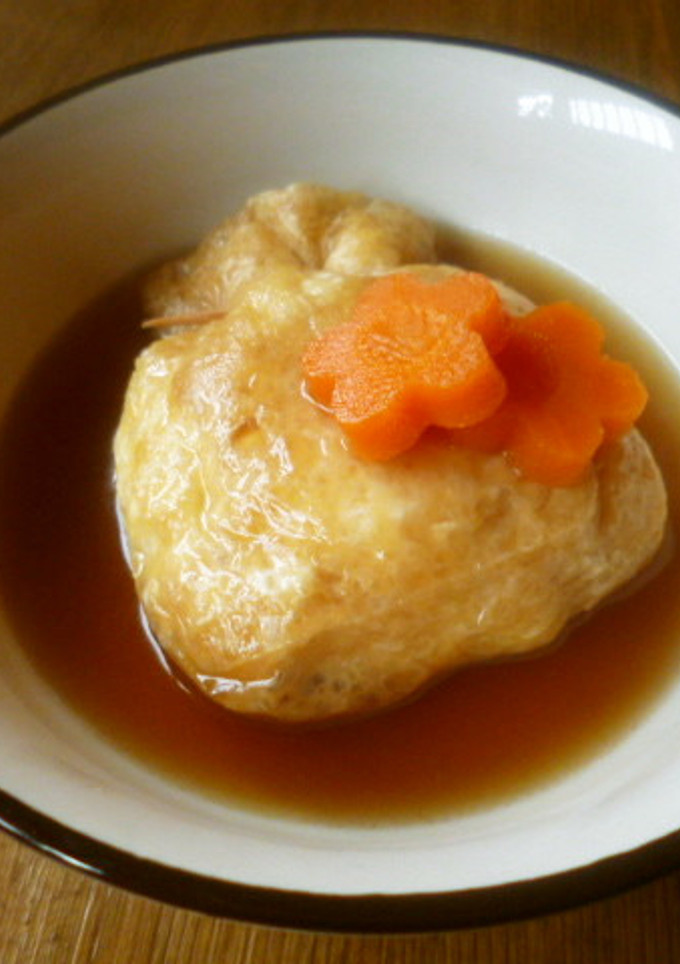 お揚げと玉子の巾着煮♪-レシピのメイン写真