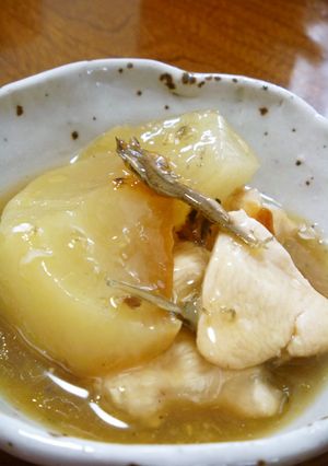圧力鍋で大根とむね肉のとろりん煮-レシピのメイン写真