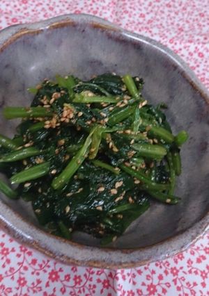 万能だれでほうれん草のごま和え-レシピのメイン写真