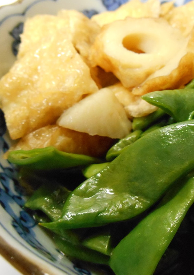 モロッコいんげんと油揚げ＆ちくわの煮物-レシピのメイン写真