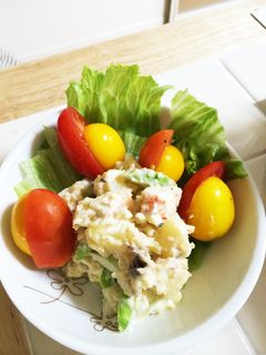 簡単アンチョビポテトサラダ-レシピのメイン写真