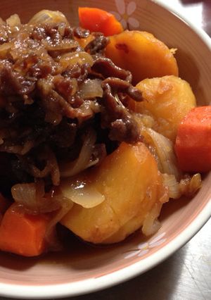 肉じゃが無水で染み染み♪-レシピのメイン写真