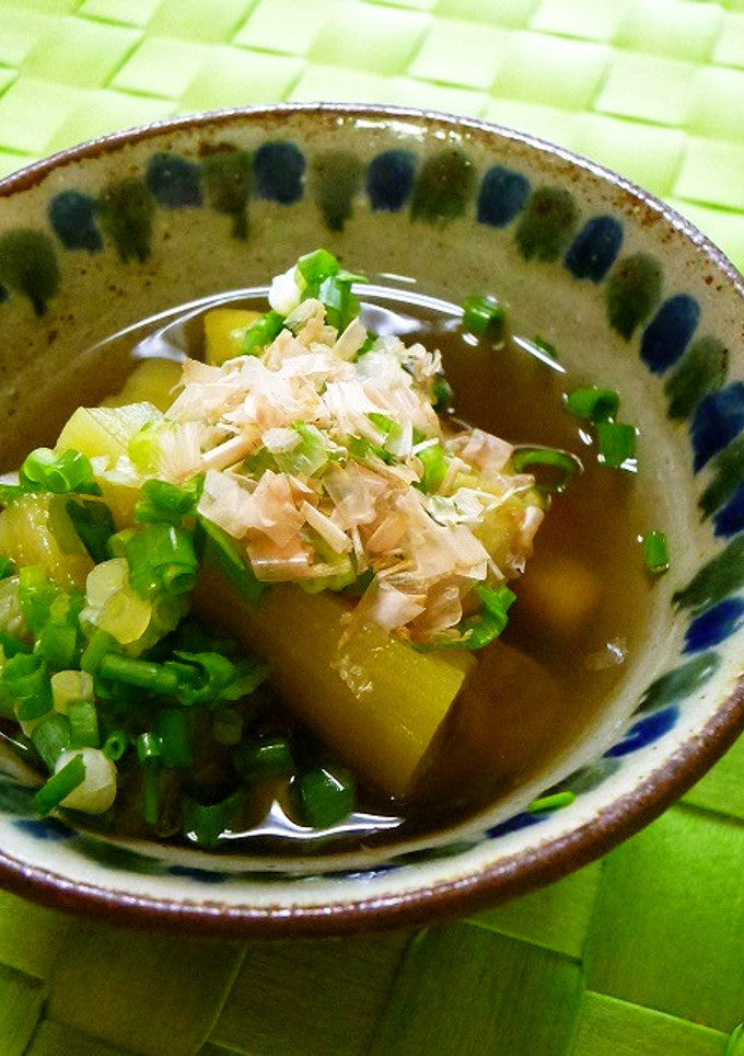 簡単　夏の副菜「茄子の冷やし煮びたし」-レシピのメイン写真