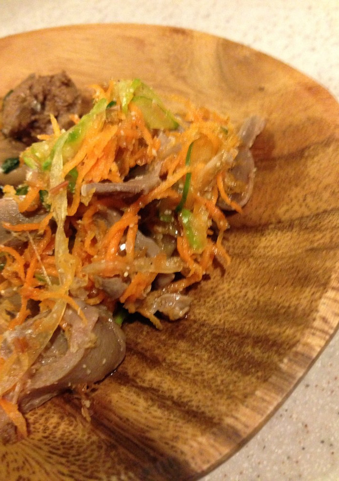 砂肝の和え物-レシピのメイン写真