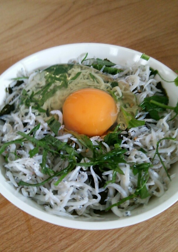 うちのしらす丼♪-レシピのメイン写真