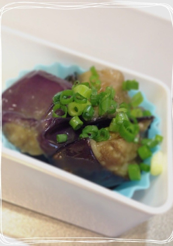 【お弁当】即席☆揚げナスの煮浸し風-レシピのメイン写真