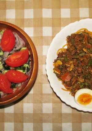 「ズッキーニパスタ」-レシピのメイン写真