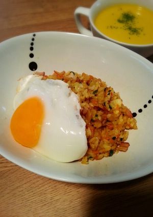 簡単定番カレーチャーハン♡-レシピのメイン写真