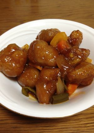 酢豚 〜大豆ブロック使用-レシピのメイン写真