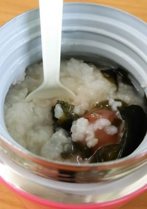 スープジャーでお粥ランチ-レシピのメイン写真