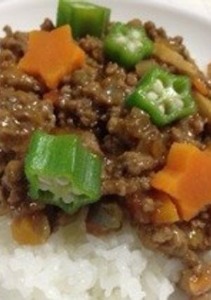 見た目も楽しくキーマカレー☆-レシピのメイン写真