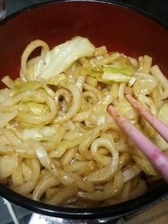 宮古島で食べた焼きそば風!?うどん!-レシピのメイン写真