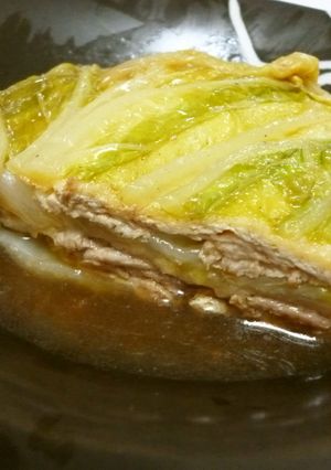 ブイヨンだけ☆白菜と豚肉の重ね煮-レシピのメイン写真