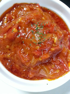 簡単トマトソースガーリック風味♪消費にも-レシピのメイン写真