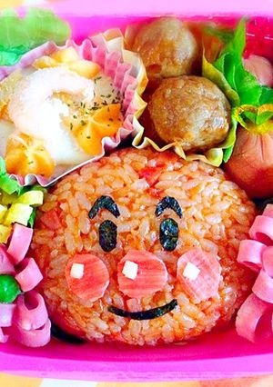 アンパンマンお弁当♪-レシピのメイン写真