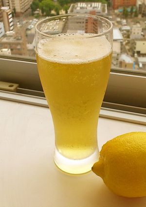 新生姜シロップで❤シャンディガフ❤-レシピのメイン写真