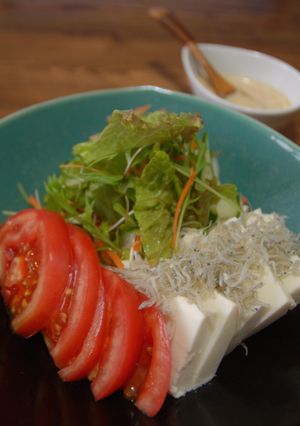 豆腐とじゃこのよくばりサラダ-レシピのメイン写真
