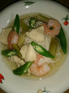 白だしで♪鶏肉と茄子の煮浸し☆そうめん-レシピのメイン写真