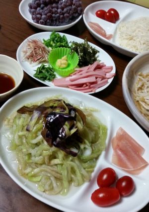 なすびそうめん-レシピのメイン写真