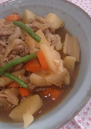 八宝肉じゃが-レシピのメイン写真