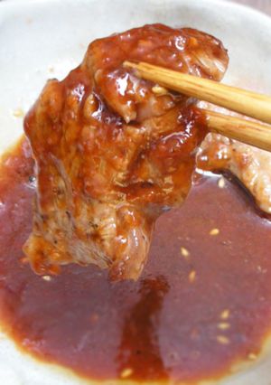 秘伝のタレで炭焼きジンギスカン（生ラム）-レシピのメイン写真