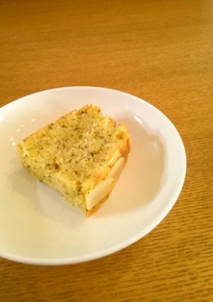 夏にもオススメ・新茶のパウンドケーキ-レシピのメイン写真